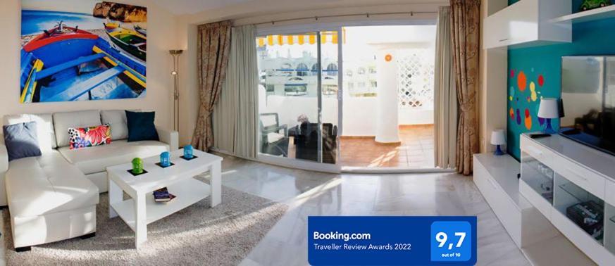 בנאלמדנה Puerto Marina Luxury Apartment With Sea Views מראה חיצוני תמונה